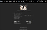 Poor Mojo's Almanac(k)